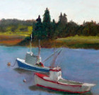 Kate Gasser paints landscapes and still life in Massachussetts