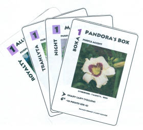 purple flower meld with Pandora's Box on top